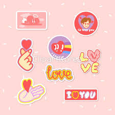 일러스트 클립아트코리아 통로이미지 주 스티커 캔버스에 유화 문구류