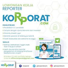 Baru ditahun 1995, pt sinarmas ekagraha berganti nama menjadi pt sinarmas sekuritas. Lowongan Kerja Reporter Loker Id