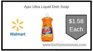 Ajax Ultra Liquid Dish Soap At Walmart Only 1 58 Each