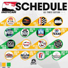 Indycar series | formula one season 2021 schedule. Indycar Announces Nbc Sports Tv Schedule Racer