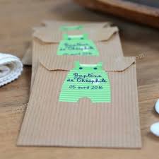 Le kit contient 1 plaquette de tourbe et un sachet de graines au choix. Mini Sachet Kraft Avec Sticker Bebe