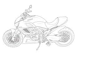 Ducati Diavel Lineart By Zed03 On Deviantart Ducati Diavel Ducati Graphic Design Logo