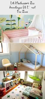 lit montessori ses avantages et l eveil des sens decoration in 2020 toddler bed home decor bed