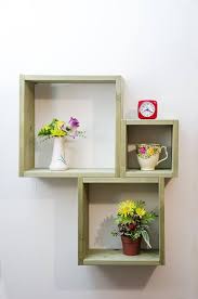 3 Cube Square Wood Shelf Boxes Set Of 3 Shelves Wooden Boxes Handcrafted Furniture Handmade Home Wall Dec Floating Shelf Decor Floating Shelves Wood Shelves