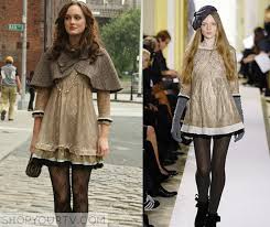 The pilot has its good and bad points, most of. Gossip Girl Season 1 Episode 9 Blair S Gold Lace Dress Shop Your Tv