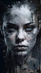 Abstract Portrait ART by Andreas Grutza #art #abstractart #painting  #portrait #fblifestyle