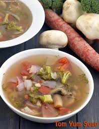 There are many variations of tom yum soup in thailand. Vegetarian Tom Yum Soup Recipe Thai Soup Indian Style