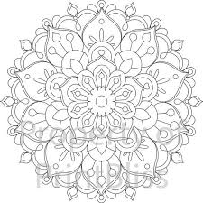 Have fun discovering pictures to print and drawings to color. 26 Flower Mandala Printable Coloring Page Etsy In 2021 Flower Mandala Mandala Coloring Mandala Printable