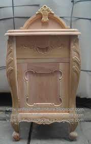 Unfinished Mahogany Furniture Victorian Bedside Made Of Fine Solid Kiln Dry Mahogany Wood Prese Italian Style Furniture Raw Furniture Unfinished Furniture