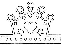 Kroon Knutselen Kleurplaat Kleurprent Tekening 01k Knutselen Koningsdag Verjaardag Kroon Knutselen Prinses Knutselen