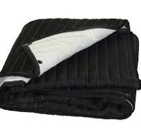 VB72-G Sound Absorption Panels Producers Choice White-Black 8 ft (96" H x  80" W) WITH GROMMETS