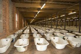 Working port with historic appeal. Antiques Destination New Bedford Tubs For Sale Salvage Architectural Salvage