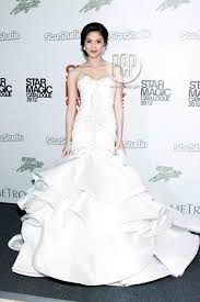 Another White Gown Of Kim Chiu Beautiful Long Gown Gowns Dresses