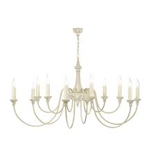 Ceiling lights are one the most important to consider. Large British Made Antique Cream Chandelier With 12 Candle Lights