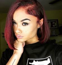 India Love India Westbrooks Red Bob Hair Short Hair Styles Pretty Hair Weave