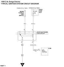 88 dodge dakota workshop, owners, service and repair manuals. Part 1 Ignition System Wiring Diagram 1990 1992 2 5l Dodge Dakota