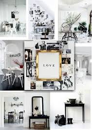 Black And White Interior Design Rosslyn Tebbutt S Black And White Inspired Interior Moodboard Mood Board Interior Monochrome Interior Furniture Interior Decoration