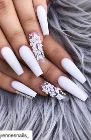 These nail designs will give you the trendy looks that you have been wanting to try but are easy to wear too. Summer Coffin Acrylic Nail Designs 2019 Confession Of Rose