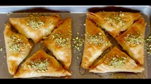 O O Usu O C O U U Uˆo O O Oª O O U U O O O C How To Make Warbat Cream Filled Baklava Youtube Food Recipies Baklava Recipe Lebanese Desserts