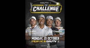 Tiger Woods First Golftv Match Will Be The Challenge Japan Skins