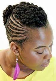 The style consists of four large braids that alternate with small zigzag lines. Braiding Hairstyles For Short Natural Hair African Hair Braiding Styles 2012 Twist Braid Hairstyles Short Natural Hair Styles Natural Hair Styles