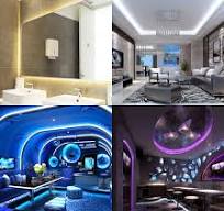 BTF-LIGHTING 5050 RGBW RGB+Cool White(6000K-7000K) 4 Colors in 1 LED Tape  Light DC12V 5m 16.4ft 60LED/m Multi-Colored IP67 Black 14mm PCB for Bedroom  ...