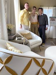 Lucky Us Our Dali Chairs Bounce Ottoman Are Featured In The Master Dressing Room At The Pasadena Showcase House For The Furniture Chair Italian Furniture