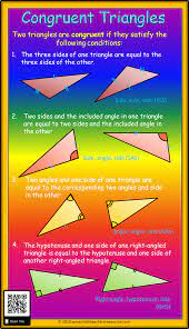 Find free flashcards, diagrams and study guides for math topics like applied math, statistics and probability. Congruent Triangles Congruent Triangles Proving Triangles Congruent Triangle Rules