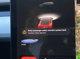 Recurring Issue With Front Passenger Safety Restraint System Fault Tesla Owners Online