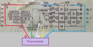 Wiring to heat strip for heat pump system. What If The Furnace Doesn T Have A C Wire Connection Home Improvement Stack Exchange