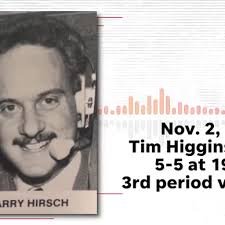 Larry Hirsch Nov. 2, 1985 Devils call vs. Rangers