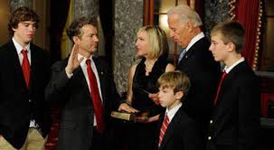Rand paul has denounced threats to him and his family after a suspicious package containing white i'll say it again: Father Watches With Pride As Rand Paul Becomes U S Senator Mcclatchy Washington Bureau