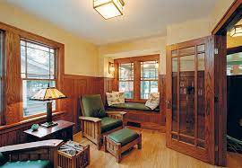 Built in the bungalow, mission revival, and spanish colonial. Bungalow Interior Photos Fine Homebuilding