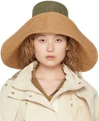 Jacquemus Reversible Beige Le Raphia 'Le Chapeau Lagrima' Bucket Hat