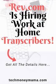 Rev Transcription 2020 Detailed Review Entry Level Transcription Jobs Work From Home Jobs Work From Home Opportunities Make Money From Home