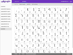 Scroll down and find the create your own handwriting sheets widget. Four Tools For Transforming Your Handwriting Into A Font Domestika
