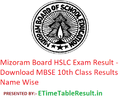 The online result of mbse hsslc exams is provisional in nature. Mizoram Board Hslc Result 2020 Download Mbse 10th Class Exam Results Name Wise