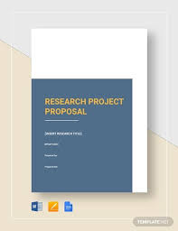 Research Project Proposal Template Word Doc Google Docs Apple Mac Pages In 2020 Project Proposal Template Proposal Templates Writing A Business Proposal