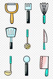 These pans can get a lot of action, including roasting vegetables, baking meats, toasting nuts, and of course, baking cookies. Living Supplies Hand Painted Cartoon Kitchen Utensils Clipart 4147127 Pinclipart