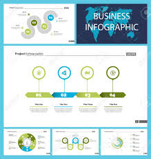 Business Inforgraphic Design Set For Management Concept Can