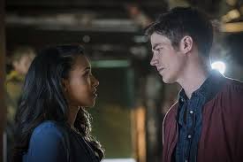 Grant Gustin And Candice Patton In The Flash 2014 The Flash Season 3 The Flash Season Kid Flash