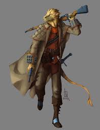 Dragonborn gunslinger