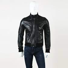 Ebay Sponsored D G Dolce Gabbana Leather Jacket Mens Sz 46 Denim Jacket Men Leather Jacket Dolce And Gabbana