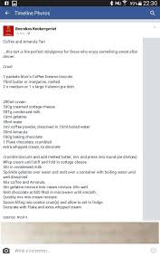 Coffee Amarula Tart Tart Baking South African Recipes Recipe Cards
