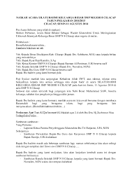 More images for sambutan acara silaturahmi keluarga » Doc Naskah Acara Silaturahmi Spendel 2014 Sari Kusuma Asih Academia Edu