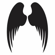 Angel Wings Silhouette Vector File Silhouette Vector Angel Wing Silhouette Wings Svg