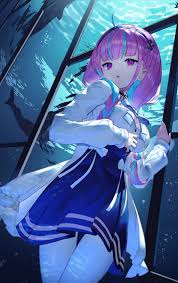 Who is this anime character having purple eye quora. Anime Anime Girls Minato Aqua Hololive Sukocchi Dress Pantyhose Low Angle Hd Mobile Wallpaper Peakpx