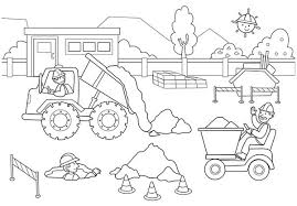 How to draw and color lego worker coloring pages! Construction Worker Coloring Page Bmo Show