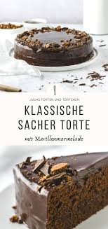 Saftige Wiener Sachertorte Mit Marillenmarmelade Sachertorte Rezept Kuchen Und Torten Rezepte Kuchen Und Torten