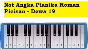 Dewa 19 adalah sebuah grup musik yang dibentuk pada tahun 1986 di surabaya, indonesia. Not Angka Pianika Roman Picisan Dewa 19 Calonpintar Com